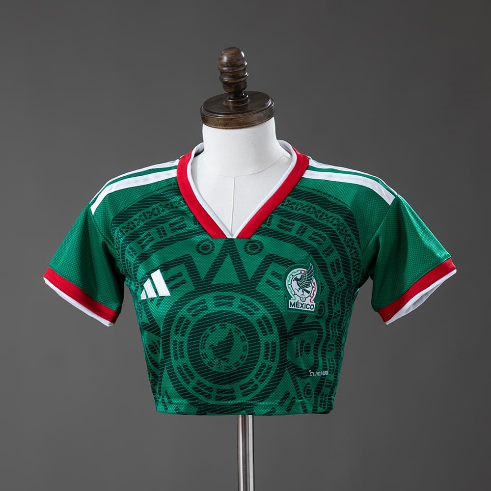Camisola Crop Principal México 2026