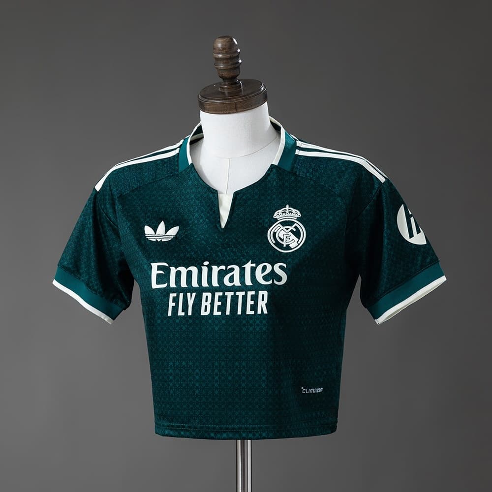 Camisola Crop Secundária Real Madrid 26/27