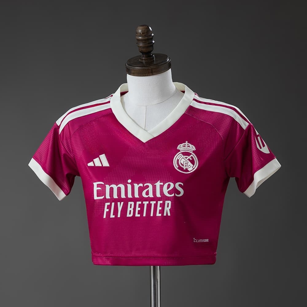 Camisola Crop Terciária Real Madrid 26/27
