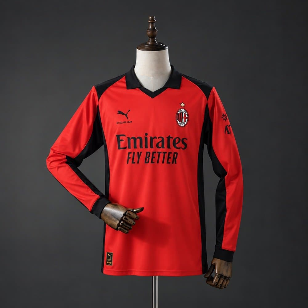 Camisola Manga Comprida AC Milan 26/27 Edição Especial Slam Jam